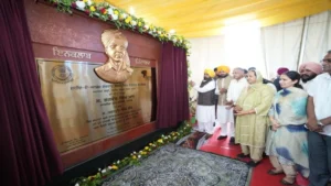 Chief Minister Bhagwant Singh Mann ने Khatkar Kalan में रखा Shaheed Bhagat Singh Heritage Complex का foundation stone