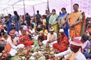 बस्तर के सिटी ग्राउंड में एक साथ 280 शादियां, शहनाइयों की गूंज के साथ छत्तीसगढ़ ने रचा वर्ल्ड रिकॉर्ड