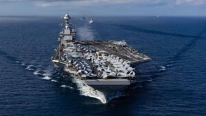 तनाव बढ़ा: US का सबसे बड़ा एयरक्राफ्ट कैरियर ईरान की ओर रवाना, ट्रंप ने लिया अहम फैसला