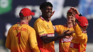 वर्ल्ड कप में चौंकाने वाला पल: जिम्बाब्वे ने ऑस्ट्रेलिया को मात दी, दूसरी बार हुआ ऐसा उलटफेर