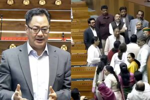 कांग्रेस सांसदों पर गंभीर आरोप: PM मोदी को धमकी, स्पीकर को गाली, किरेन रिजिजू ने वीडियो जारी किया