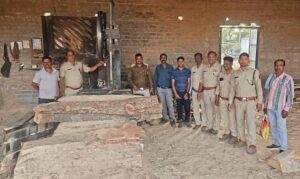 सक्ती वन परिक्षेत्र एवं उड़नदस्ता की संयुक्त कार्रवाई