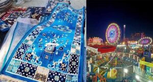 सूरजकुंड मेले में जमकर खरीददारी, वूलन सिल्क व कॉटन के कारपेट कर रहे आकर्षित