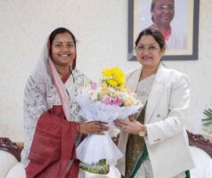 महतारी गौरव वर्ष’ मना रहा छत्तीसगढ़: मंत्री लक्ष्मी राजवाड़े ने केंद्रीय मंत्री अन्नपूर्णा देवी को दी जानकारी