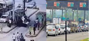 लाडोवाल Toll Plaza पर वाहनों और ट्रांसपोर्टरों पर हमले कर रहे बदमाश, डर के मारे कर्मचारी भी बेबस