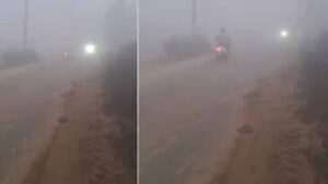 पंजाब में कोहरे की मार झेल रही जनता, विजिबिलिटी 30 मीटर से भी कम