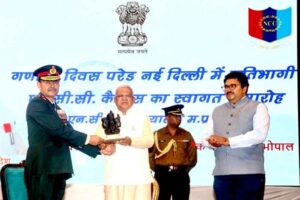 राष्ट्रीय परेड में शामिल प्रत्येक कैडेट्स अनुशासन और प्रेरणा का प्रतीक : राज्यपाल पटेल